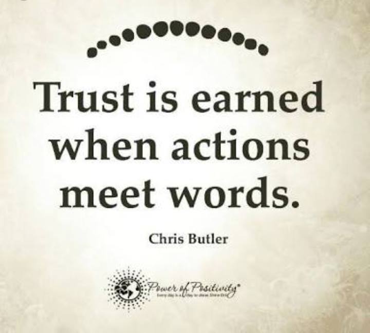 Trust is Earned when Actions Meet Words Consciously Awake Counseling